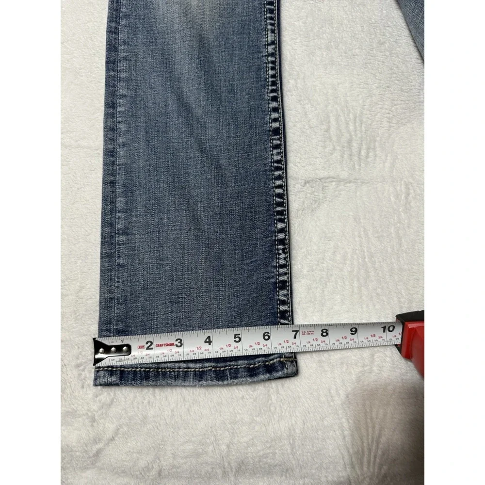 BKE Alec‎ Jeans Mens 27x32 Blue Medium Wash Straight Leg Denim